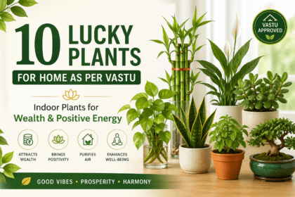 10 Lucky Plants for Home as per Vastu (Indoor Plants for Wealth & Positive Energy)
