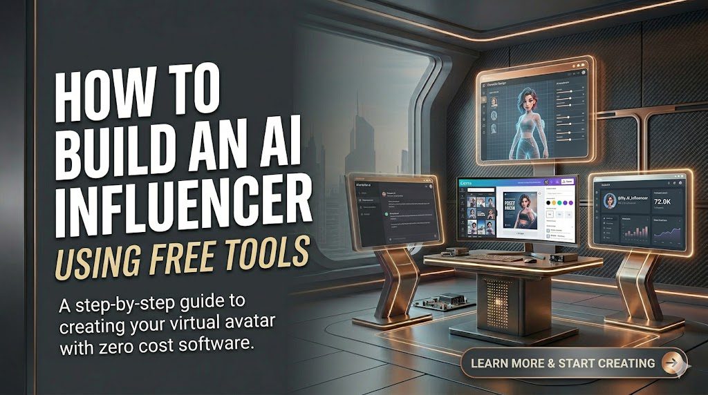 How to Build an AI Influencer Using Free Tools